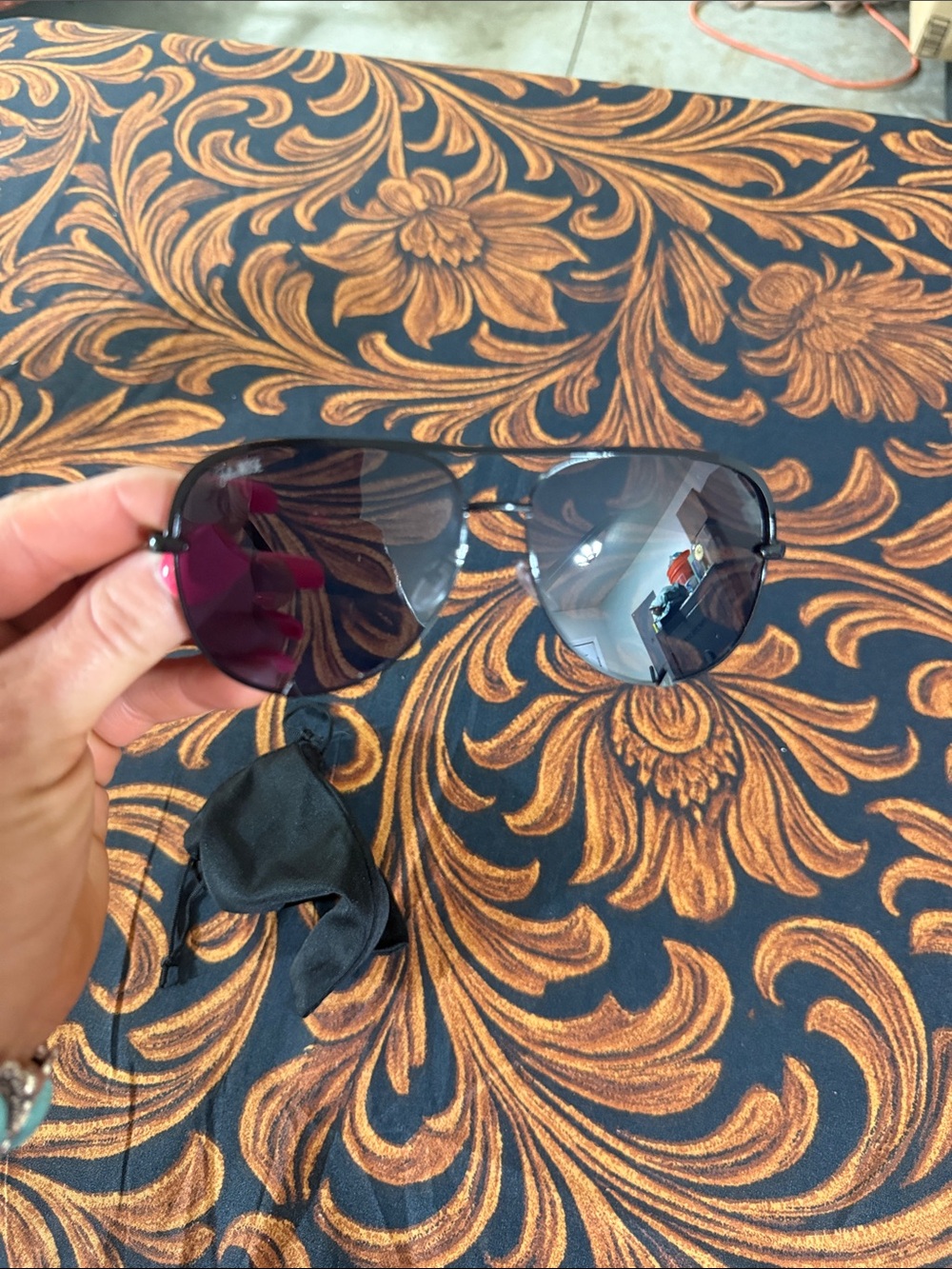 NWB Aviator Women’s Sunglasses in Smoke JULIA ROSE